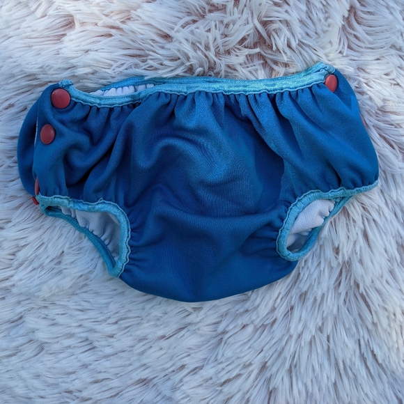 Superman! Bumkins Swim Diaper DC Comics Size Medium 16lb+ - Picture 4 of 8